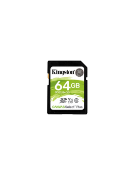 Cartão Memória SDHC 64GB KINGSTON Canvas Select Plus
